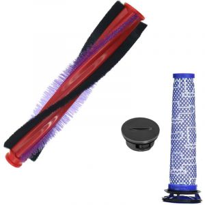 225mm Brosse Rouleau pour Dyson V6 SV03 Filtre 963830-02 T&ecirc;te Balai Bouchon 965665-03 DC58 DC59 DC62 Animal Extra Accessoires Pi&egrave;ces D&eacute;tach&eacute;es (22,5