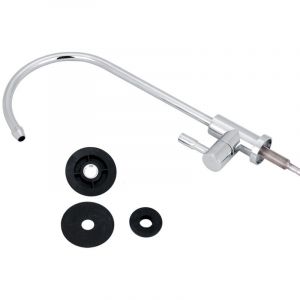 VBESTLIFE Robinet de Cuisine, Robinet de Cuisine 1/4 '', Robinet &agrave; col de Cygne &agrave; Rotation &agrave; 360 &deg; s'adapte &agrave; Tous Les syst&egrave;mes de Filtre &agrave; Eau sous