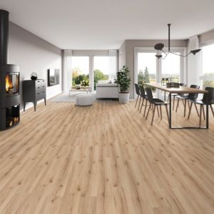 Lame de sol PVC clipsable effet bois bark clear GERFLOR - 1.95 m&sup2;