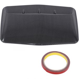 Capot de Voiture Prise D'air de Voiture Couverture D&eacute;corative D'&eacute;vent D'a&eacute;ration D'ABS de Capot de Capot de Capot de Voiture avec la Bande pour la