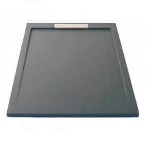 Receveur de douche extra plat NEO INOX Gris ardoise Ral 7016 90X180