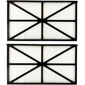 Lot de 4 Panneaux Filtres pour Robot Tiger Shark - RCX70101PAK2 - Noir