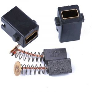 Balai de charbon pour perceuse &agrave; percussion Bosch Power Tools avec support. Pi&egrave;ces d&eacute;tach&eacute;es pour perceuses &agrave; percussion Bosch TSB1300/5500.