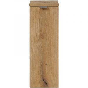[en.casa] - Armoire basse Newport 20 x 60 x 40 cm effet chêne