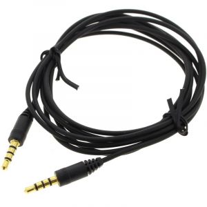 Cordon jack 3,5mm 2m dor&eacute; 996510010459 - lecteur dvd philips