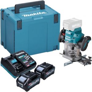 Makita RP 001 GM201 D&eacute;fonceuse sans fil 40 V max. 12 mm Brushless + 2x batterie 4,0 Ah + chargeur + Makpac