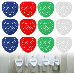 12 Pi&egrave;ces &Eacute;cran D'urinoir Desodorisant Urinoir avec Parfum Filtre &agrave; Urinoir Protection Anti&Eacute;claboussures Urinoir Grille Urinoir Tamis D'urinoir pour