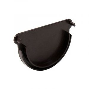 Fond de naissance pour gouttière pvc 16 - Marron First Plast