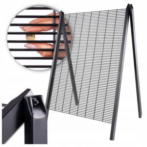 Tamis de construction RAFA pour ma&ccedil;onnerie, maille m&eacute;tallique 1x7cm OC RAL pour sable et terre