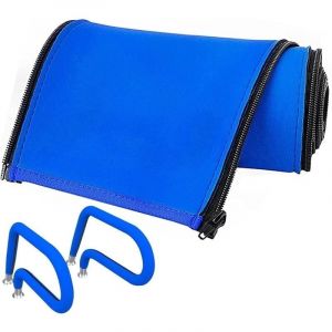 Rampe D'escalier De Piscine Rampe Piscine Main Courante Rail Fermeture À Glissière pour Couverture De Main Courante De Piscine 8ft, Manchon