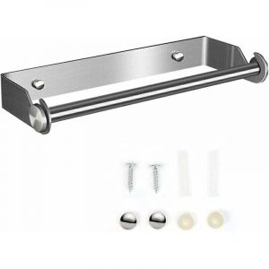 SNQ - Derouleur Essuie Tout, Derouleur Porte Sopalin, Devidoir Porte Essuie Tout Mural, Distributeur Papier Aluminium Sopalin et Film, Support
