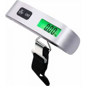 P&egrave;se-bagages num&eacute;rique P&egrave;se-bagages P&egrave;se-bagages P&egrave;se-personne suspendu avec capteur de temp&eacute;rature et tarage P&egrave;se-bagages pour voyage en plein air &agrave;