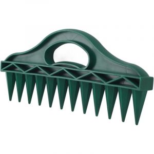Jardinière à 12 Trous pour Creuser Le Sol, Creuser Le Sol pour Trou de Jardin et Espaceur de Graines pour Planter des Graines, Distributeur de Semoir