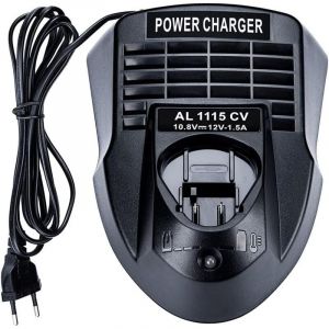 AL1115CV 10.8V 12V 1.5A Chargeur de batterie Lithium-ion Alimentation pour Bosch perceuse/tournevis Li-ion BC430 BC330, 2 607 336 996 BAT411 BAT412A