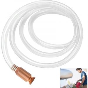Manuel Tuyau de pompage - Pompe Siphon Manuelle - l'auto-amorçage Tuyau - Pompe à Siphon Carburant avec Tuyau de Siphon de 1.8m,Pompes de transfert