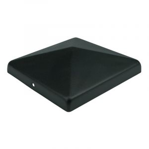 Chapeau de poteau noir pour poteau 15x15 cm - Par pièce
