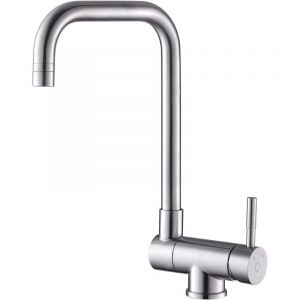 Mitigeur Cuisine Rabattable avec 2 Jets, Robinet Cuisine Rabattable Sous Fen&ecirc;tre, Mitigeur Evier Cuisine Pliable avec Orientable