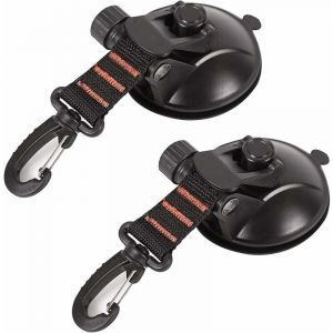 Ahlsen - Ancre à Ventouse,2 Pièces Ventouse Carrosserie,Crochet de Fixation de Ventouse Auvent à Ventouse,Ventouses d'ancrage,Ventouse Voiture