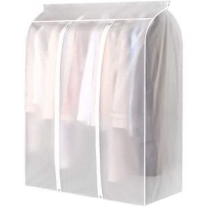Housses V&ecirc;tements Penderie, Pliable Sac de V&ecirc;tement, Housse pour Costume, Protection Penderie Transparentes Anti-poussi&egrave;re et [496]