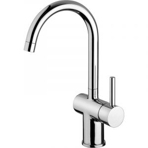 Paini France Robinetterie - Mitigeur lavabo ness bec long avec vidage