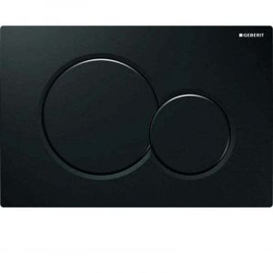 Geberit Sigma01 - Plaque de d&eacute;clenchement SIgma01, noir 115.770.DW.5