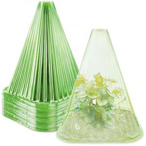 Cloche en D&ocirc;me R&eacute;utilisable pour Plantes &ndash; Protection Contre le Gel, Cloches de Jardin Hautes,de DEBUNS