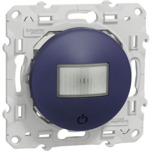 D&eacute;tecteur de pr&eacute;sence et de mouvement Schneider Odace Finition: Cobalt