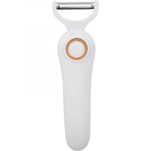 &Eacute;plucheur &eacute;lectrique portatif 3 en 1, &eacute;plucheur rechargeable USB, &eacute;plucheur de l&eacute;gumes &eacute;lectrique multifonctionnel, outil de cuisine pour pommes,