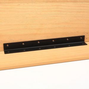 Sollbry Connecteur d'Angle en L, Lot de , Équerre d'Angle Perforée 90 Degrés, Renfort Robuste pour Bois, pour Renforcements, Réparations, Tables,
