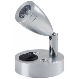 (1 Pi&egrave;ce)12V LED Spot Liseuse Interrupteur R&eacute;glable Lumi&egrave;re Chaude Pour RV Type Bateau LED Int&eacute;rieur Lumi&egrave;res