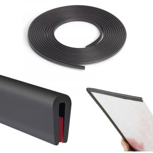 3 M Garniture De Bord en Caoutchouc,Protection De Bord De Porti&egrave;re De Voiture Auto-Adh&eacute;sive,Protection Portiere Voiture,Joint Porte