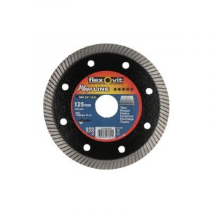 Flexovit - Disque diamant thin cut plus - ø 125 mm - ø alésage 22.2 mm