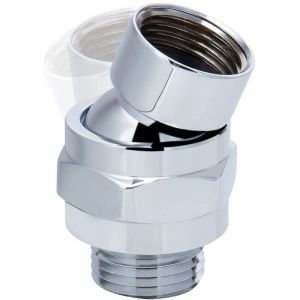 Rotule pivotante r&eacute;glable en laiton, rotule pivotante pour connecteur de douche, adaptateur de rotule de douche, adapt&eacute; pour connecter la pomme de