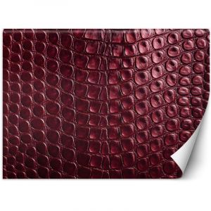Papier peint Peau de serpent rouge 200x140