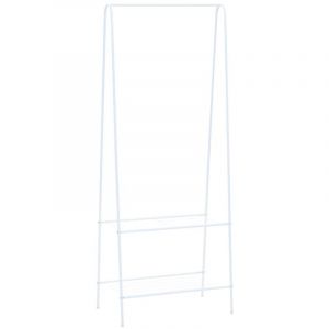 Portant, Porte manteau, Porte-v&ecirc;tements, Portant 59 x 35 x 150 cm Blanc ASAF60557 design in