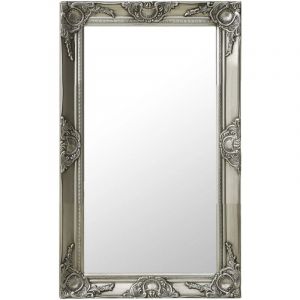 Prolenta Premium - Furniture Limited - Miroir mural style baroque 50x80 cm Argenté