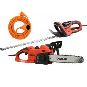 PACK - DOLMAR Taille-Haie &Eacute;lectrique 670W 65 cm HT6510 + Tron&ccedil;onneuse &Eacute;lectrique 1800W 35 cm ES39TLC + Rallonge 20m