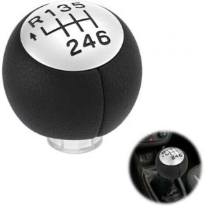 Pommeau de Levier de Vitesse 6 Vitesses pour Peugeot 307 308 3008 407 5008 807 Pommeau de Vitesse Compatible avec Citroen C3 C4 Picasso C8,T&ecirc;te de