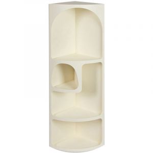 Meuble d'appoint étagère d'angle Etagère Écru - 120x30x30cm - Signes Grimalt