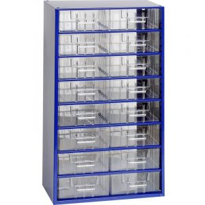 Casier de rangement (l x h x p) 306 x 551 x 155 mm Nombre de compartiments: 16 séparations fixes Contenu 1 pc(s) A744592 - Mars Svratka