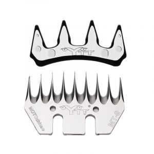 9 Dents Droite Lame De Cisaillement De Mouton,Lames et peignes de cisaille à mouton, lames de rechange pour tondeuse à chèvre