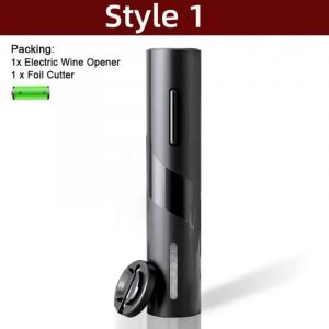 Ouvre-bouteille &eacute;lectrique Tire-bouchon automatique Ouvre-bouteille pour bi&egrave;re Ouvre-bouteille rechargeable Coupe-feuille Cuisine Bar Ouvre-bo&icirc;te