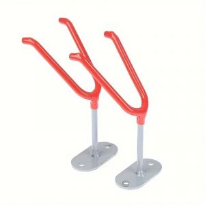 Lot de 2 supports muraux pour pistolet pulv&eacute;risateur de peinture, support mural pour peinture sur banc mural