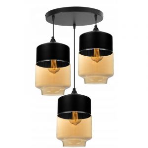 Lampadaire Suspendu, Plafonnier En Verre, Abat-Jour Led