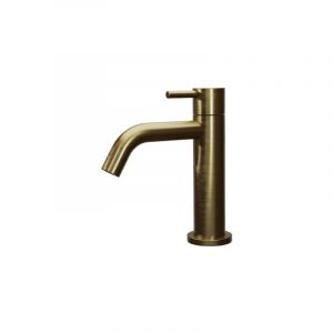 Cristina Ondyna - Mitigeur lave mains triverde eau froide poignee tige vieux bronze mat TV24093