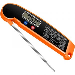 Thermom&egrave;tre &agrave; viande, thermom&egrave;tre &agrave; lecture instantan&eacute;e, thermom&egrave;tre &agrave; viande, thermom&egrave;tre alimentaire, thermom&egrave;tre &agrave; bonbons pour cuisine grill