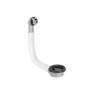 Lira - Bonde intercalaire chrom&eacute;e pour lavabo