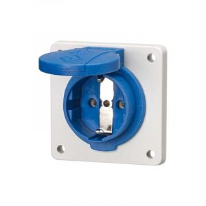 16a2p+e 230v Schuko Bleu Ip54 Mennekes 11031f