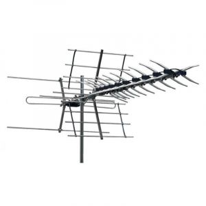 TRIAX Antenne rateau ext&eacute;rieure VHF/UHF 14.5dB DVB-T/T2 sur toit maison