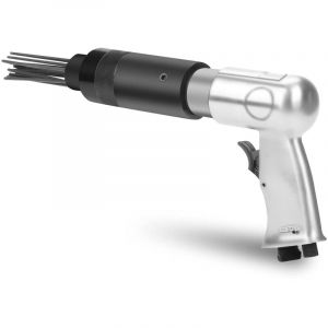 Ymyny - Air Dérouilleur à Aiguilles, 19 Aiguilles 3000 TR/Min Pistolet à Aiguilles Dérouilleur Décapeur Pneumatique à Aiguilles 1/4' 10 cfm 35 cm